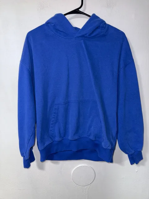 Originals Hoodie Size S Blue Cotton Blend