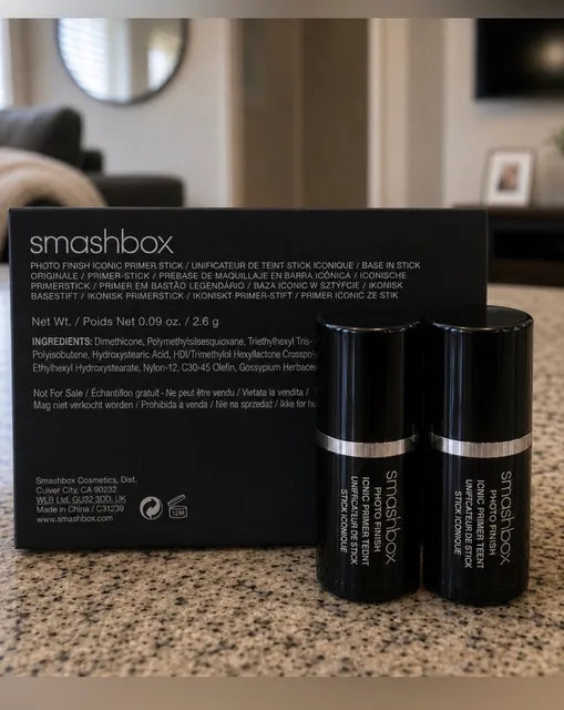Smashbox Photo Finish Iconic Primer Stick Set of 2 New