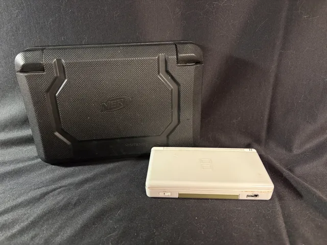 Nintendo DS Lite White Handheld System With Nerf Case