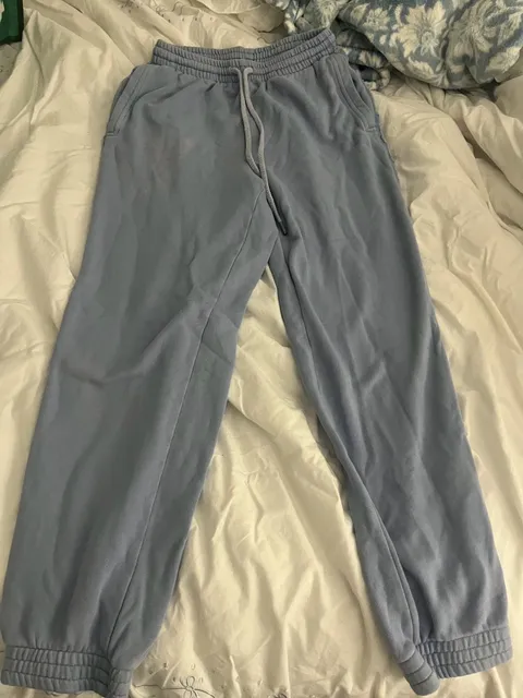 Aerie Sweatpants Size M Blue Drawstring Joggers