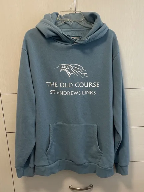 American Needle The Old Course St Andrews Links Hoodie Size 2XL Blue