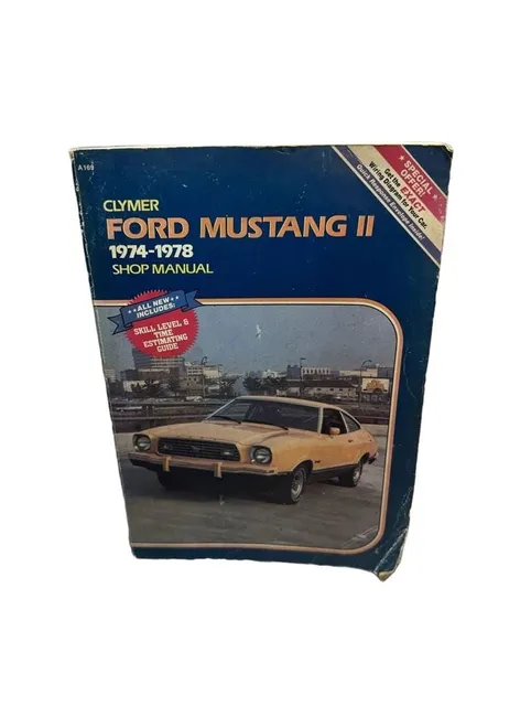 Clymer Ford Mustang II 1974-1978 Shop Manual