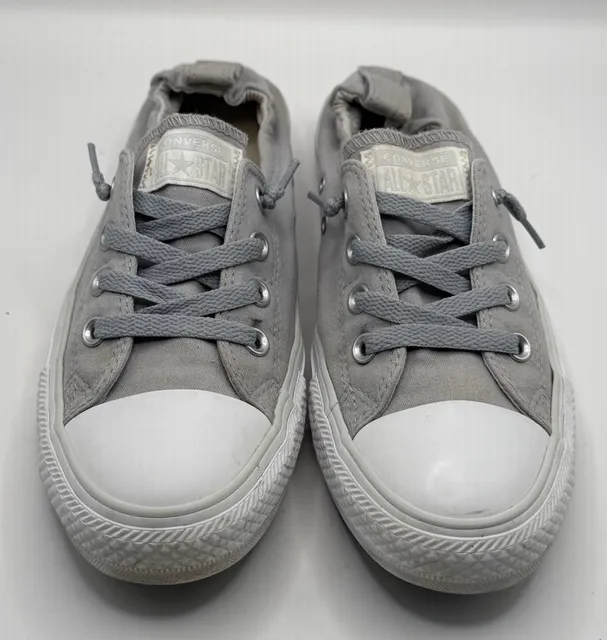 Converse Chuck Taylor All Star Madison Slip Size 9.5 Gray Sneakers