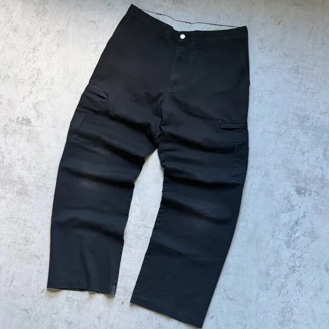 Dickies Cargo Work Pants Black 36x32