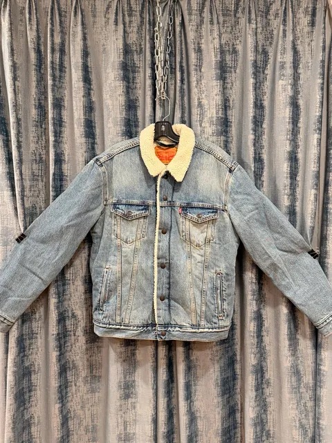 Levi's Sherpa Denim Trucker Jacket
