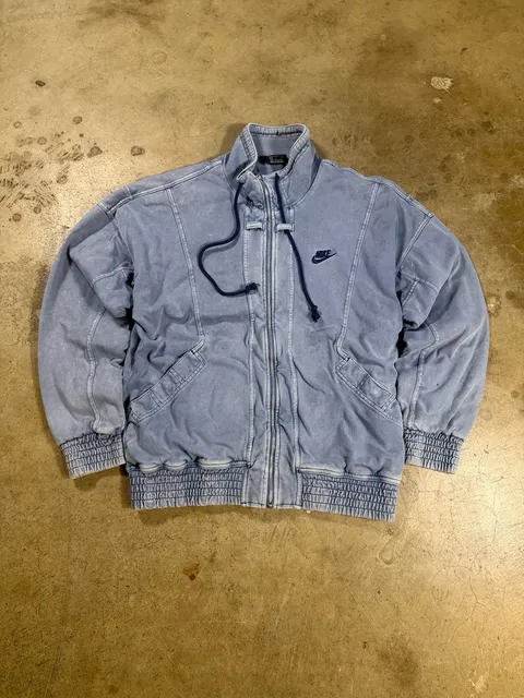 Nike Challenge Court Reissue Jacket Acid Wash Blue