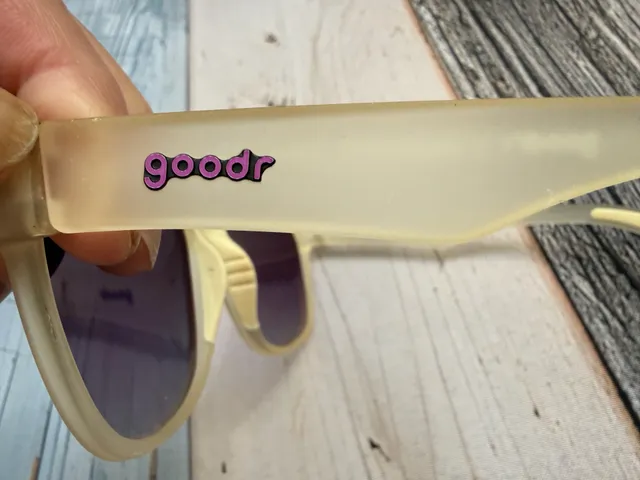 Goodr OG Sunglasses Yellow Frame Polarized Running Sport