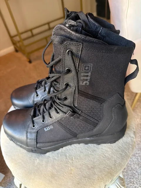 5.11 Tactical Boots Black Leather