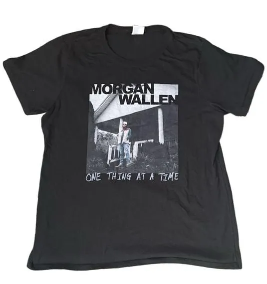Port & Company Morgan Wallen One Thing At A Time T-Shirt XL Black