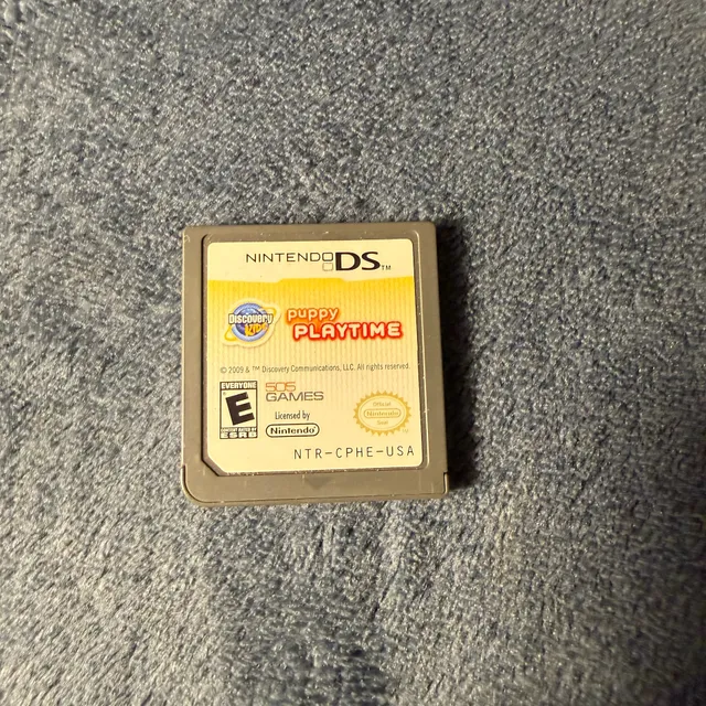 Nintendo DS Puppy Playtime Video Game Cartridge