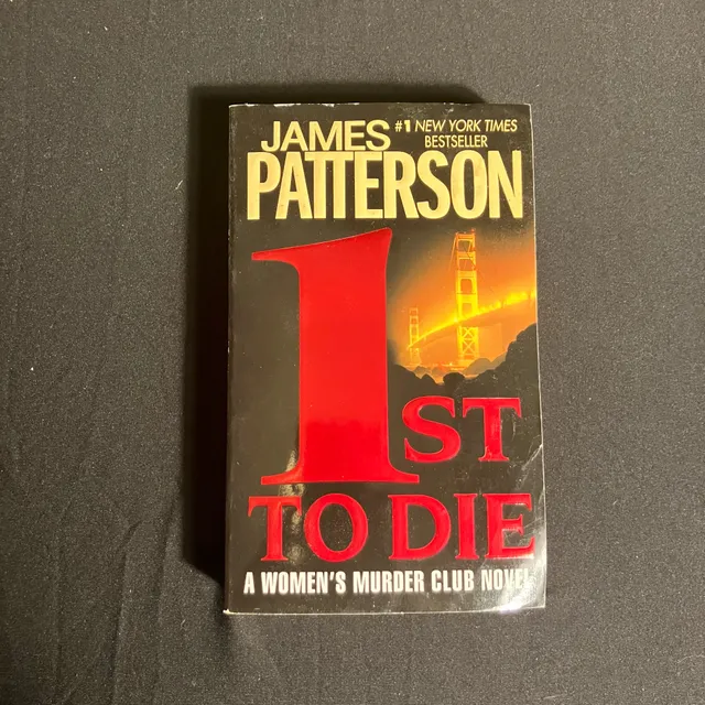 James Patterson 1st to Die Paperback Novel