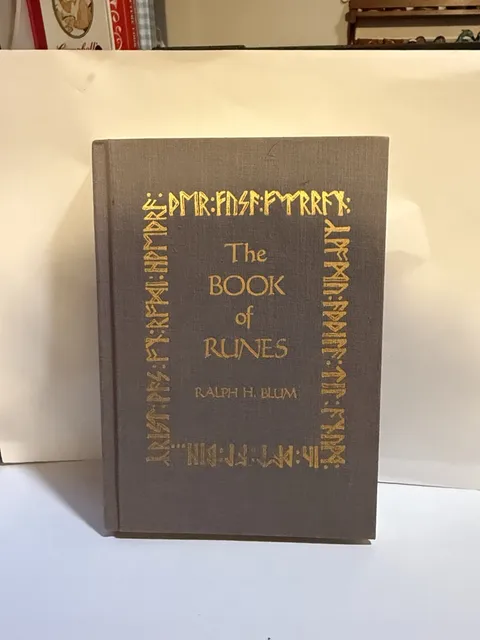 The Book Of Runes Tenth Anniversary Edition Ralph H Blum Hardcover