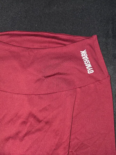 Gymshark Leggings Burgundy Red Activewear Size L