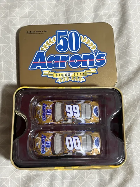 Action Racing Aaron's 50th Anniversary 1:64 Two-Car Set Tin