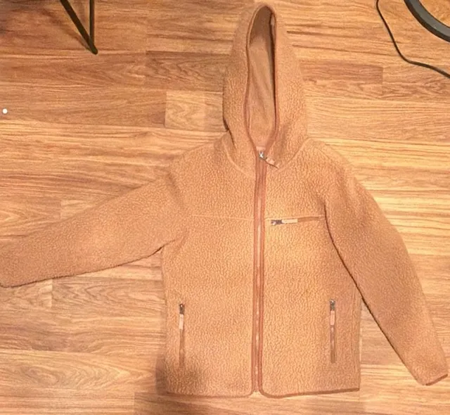 Patagonia Los Gatos Fleece Hooded Jacket Brown