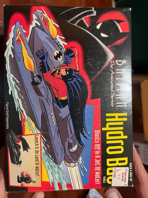 Kenner Batman The Animated Series Hydro Bat Vehicle 1993