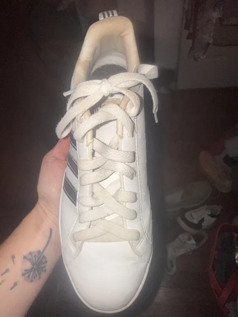 Adidas Advantage Clean Sneaker Size 7.5 White