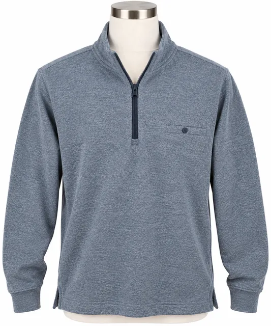 Johnnie-O Castro 1/4 Zip Pullover Size Large Sport Navy