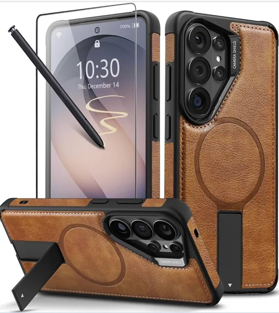 Vauserdy Magnetic Phone Case For Samsung Galaxy S26 lanyard & screen protector