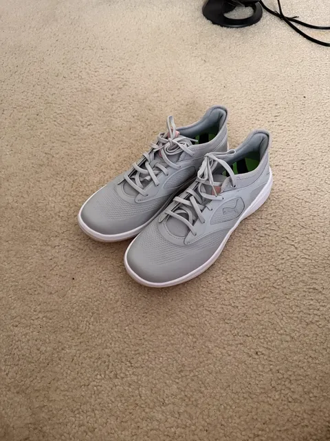 Puma Ignite Malibu Golf Shoes Size 10.5 High Rise Gray Rose Dust
