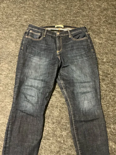 Gap 1969 True Skinny Jeans Womens Size 32R 14 Regular Dark Wash Denim