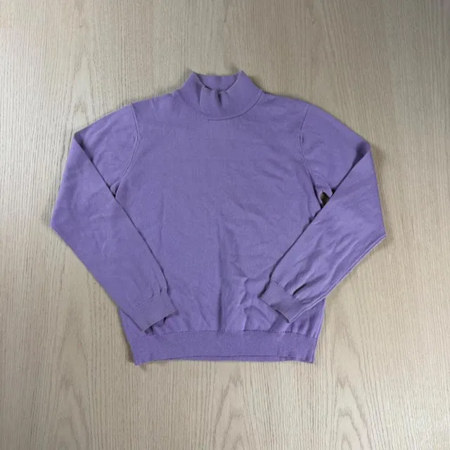 Talbots Turtleneck Sweater Size P Lilac Purple Long Sleeve Fine Knit Top