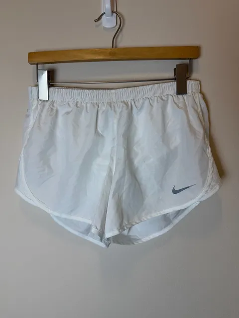 Nike Dri-FIT Tempo Running Shorts Size S White