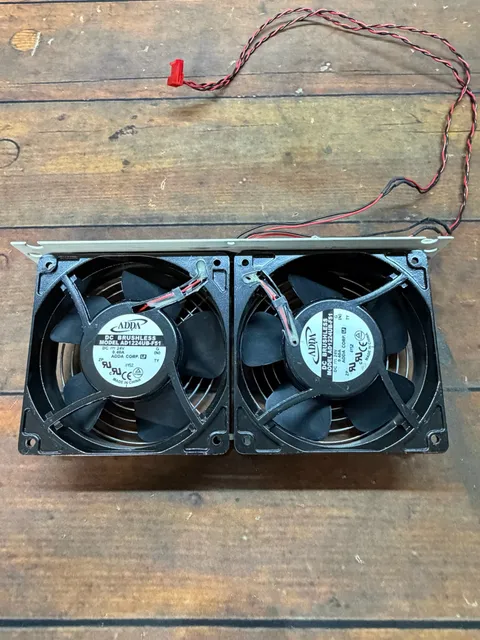Adda AD1224UB-F51 DC Brushless Dual Cooling Fan With Brackets