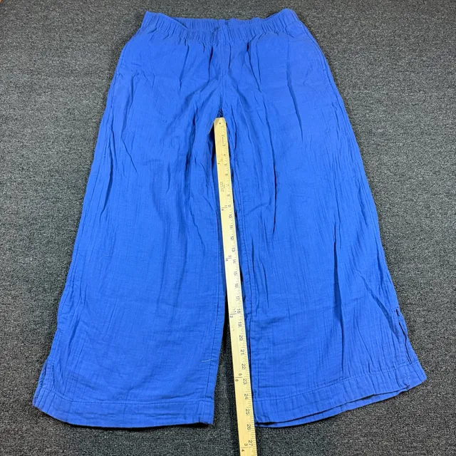 Old Navy High Rise Wide Leg Gauze Pants L
