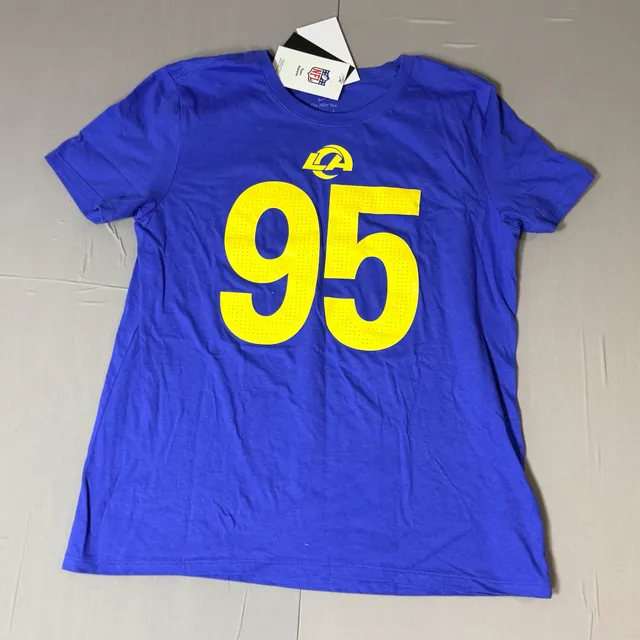 Nike Los Angeles Rams 95 T-Shirt Women's Size M Blue NFL