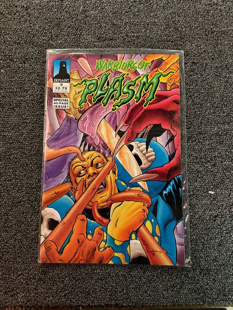 Warriors of Plasm #9 Defiant Comic Book Special 40-Page Issue