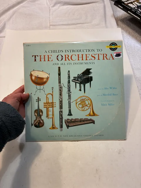 A Child's Introduction to the Orchestra Golden Record Vinyl LP A198:1