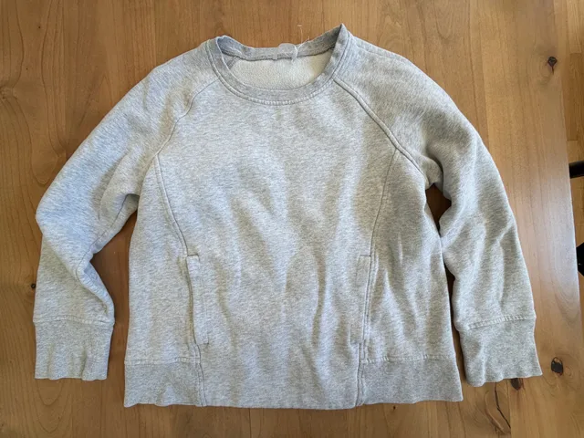 Lululemon Gray Sweatshirt Size 8