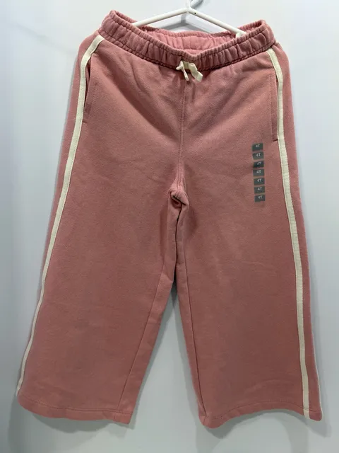 Carter's French Terry Wide-Leg Pants Size 4T Pink