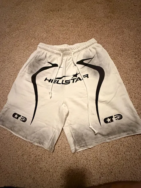 Hellstar Studios Graphic Print Sweat Shorts