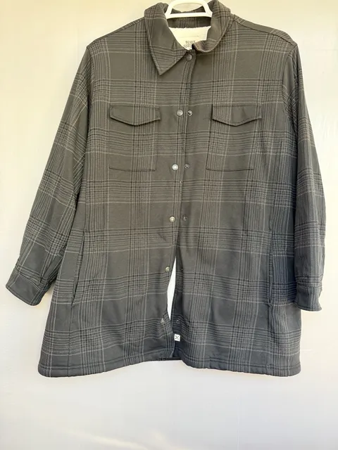 Blake Shelton Sherpa Lined Plaid Jacket