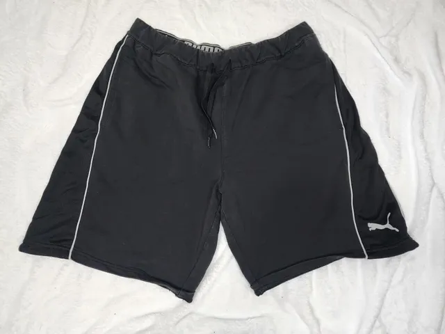 Puma Way 1 Athletic Shorts Mens XXL Black Elastic Waist Pocket ...,