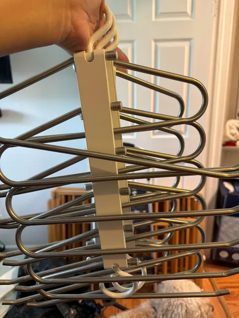 4 Stainless Steel Multi-Layer Pants Hanger Space Saving