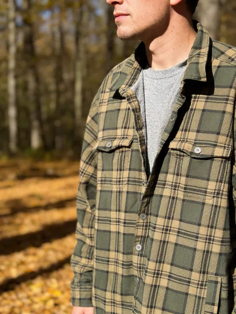 Duluth Trading Co Flapjack Fleece-Lined Shirt Jac Size 3XL Tall
