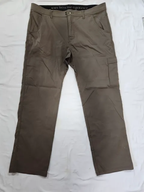 Prana Cargo Pants Size 38 Brown Hiking Outdoor