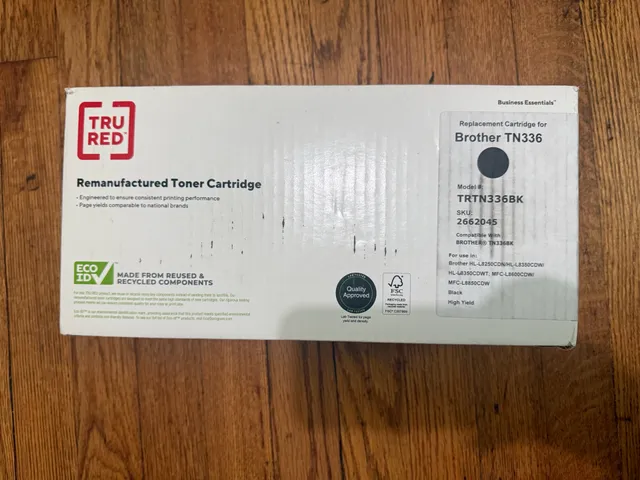Tru Red Remanufactured Toner Cartridge TRTN336BK