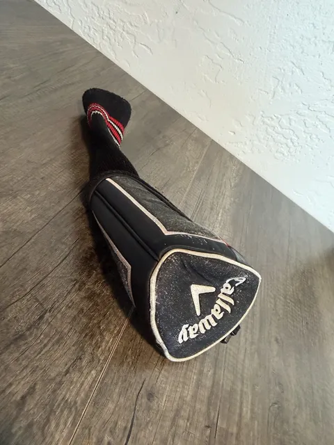 Callaway RAZR Fit Driver Golf Head Cover - Red White Black Sock - Awesome