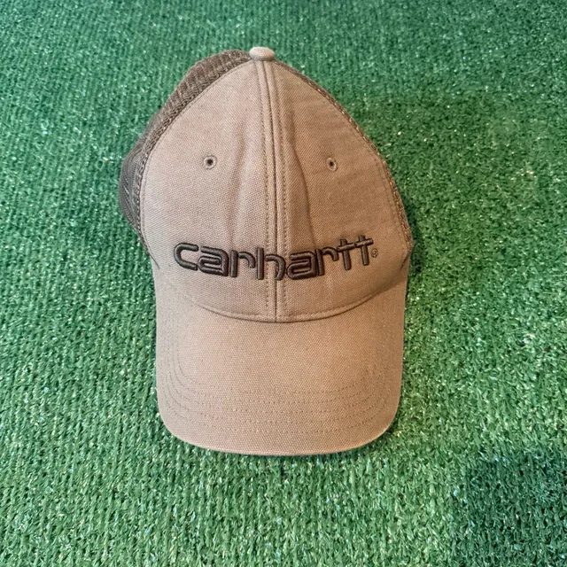 Carhartt Brown Mesh Snapback Trucker Hat