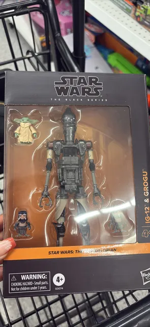 Star Wars The Black Series IG-12 & Grogu Figure Set