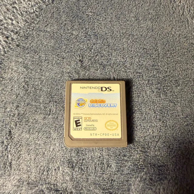 Discovery Kids Dolphin Discovery Nintendo DS Game Cartridge NTR-CPDE-USA