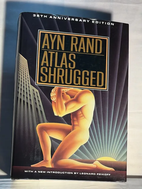 Ayn Rand Atlas Shrugged 35th Anniversary Edition Hardcover Book