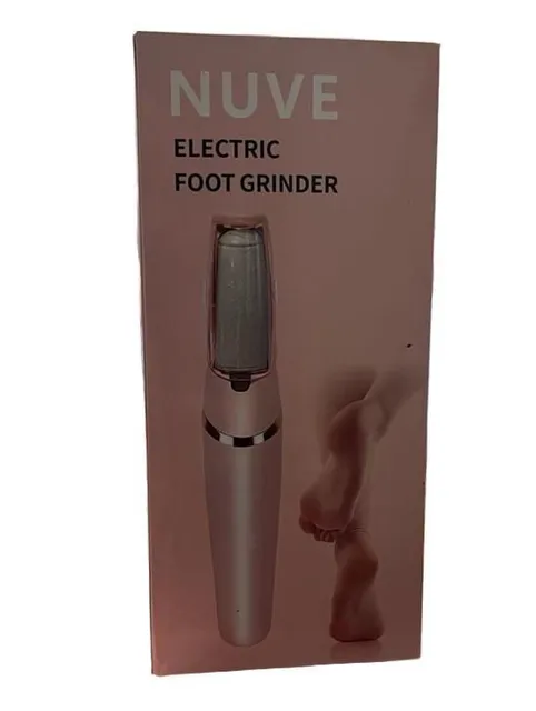 Nuve Electric Foot Grinder SF-5001 Pink USB Rechargeable