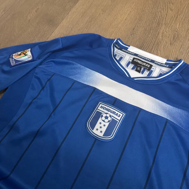 Honduras Sports Soccer Jersey Size XL Blue 2010 FIFA World Cup