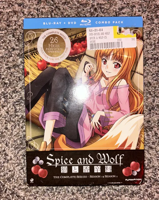 Spice and Wolf The Complete Series Blu-ray + DVD Combo Pack Anime