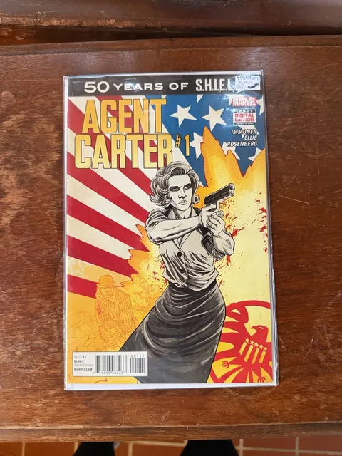 Marvel Comics Agent Carter 50 Years Of S.H.I.E.L.D. #1 Comic